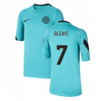 2021-2022 Inter Milan Training Shirt (Turbo Green) - Kids (ALEXIS 7)