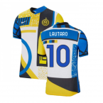 2021-2022 Inter Milan Vapor 4th Shirt (LAUTARO 10)