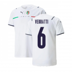 2021-2022 Italy Away Shirt (Kids) (VERRATTI 6)