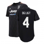 2021-2022 Juventus Away Shirt (Ladies) (DE LIGT 4)