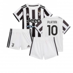 2021-2022 Juventus Home Baby Kit (PLATINI 10)