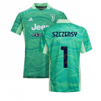 2021-2022 Juventus Home Goalkeeper Shirt (Lime) (SZCZENSY 1)