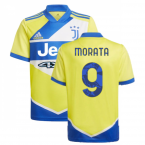 2021-2022 Juventus Third Shirt (Kids) (MORATA 9)