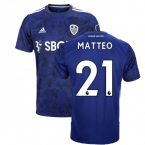 2021-2022 Leeds Away Shirt (MATTEO 21)