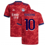 2021-2022 Lyon Away Shirt (Kids) (BENZEMA 10)