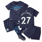 2021-2022 Man City 3rd Mini Kit (JOAO CANCELO 27)