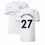 2021-2022 Man City Authentic Away Shirt (JOAO CANCELO 27)