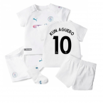 2021-2022 Man City Away Baby Kit (KUN AGUERO 10)