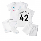 2021-2022 Man City Away Baby Kit (TOURE YAYA 42)