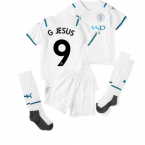 2021-2022 Man City Away Mini Kit (G JESUS 9)