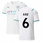 2021-2022 Man City Away Shirt (AKE 6)