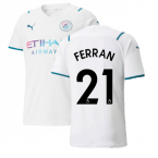 2021-2022 Man City Away Shirt (FERRAN 21)