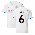 2021-2022 Man City Away Shirt (Kids) (AKE 6)