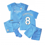 2021-2022 Man City Home Baby Kit (GUNDOGAN 8)