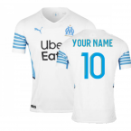 2021-2022 Marseille Authentic Home Shirt (Your Name)