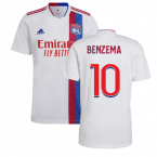 2021-2022 Olympique Lyon Home Shirt (BENZEMA 10)