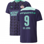 2021-2022 PSV Eindhoven Away Shirt (De Jong 9)