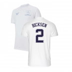 2021-2022 Rangers Anniversary Shirt (White) (RICKSEN 2)