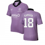 2021-2022 Rangers Third Shirt (Kids) (KAMARA 18)