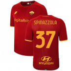 2021-2022 Roma Home Elite Shirt (SPINAZZOLA 37)