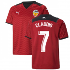 2021-2022 Valencia Away Shirt (Kids) (CLAUDIO 7)