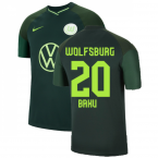 2021-2022 Wolfsburg Away Shirt (Kids) (BAKU 20)