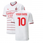 2022-2023 AC Milan Authentic Away Shirt (Your Name)