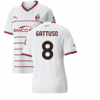 2022-2023 AC Milan Away Shirt - Ladies (GATTUSO 8)