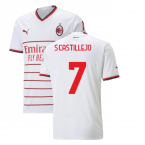 2022-2023 AC Milan Away Shirt (S.CASTILLEJO 7)
