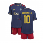2022-2023 Ajax Away Mini Kit (LITMANEN 10)