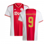 2022-2023 Ajax Home Shirt (VAN BASTEN 9)