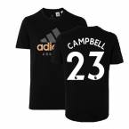 2022-2023 Arsenal DNA Graphic Tee (Black) (CAMPBELL 23)