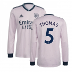 2022-2023 Arsenal Long Sleeve Third Shirt (Thomas 5)