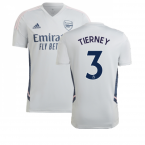 2022-2023 Arsenal Training Shirt (Clear Onix) (TIERNEY 3)