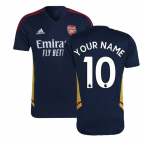 2022-2023 Arsenal Training Shirt (Navy) (Your Name)