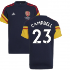 2022-2023 Arsenal Training Tee (Navy) (CAMPBELL 23)
