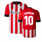 2022-2023 Athletic Bilbao Home Shirt (Kids) (MUNIAIN 10)