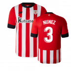 2022-2023 Athletic Bilbao Home Shirt (Kids) (NUNEZ 3)