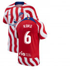 2022-2023 Atletico Madrid Home Shirt (KOKE 6)