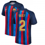 2022-2023 Barcelona Home Shirt (DEST 2)