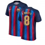 2022-2023 Barcelona Home Shirt (Ladies) (A INIESTA 8)