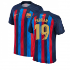 2022-2023 Barcelona Home Shirt (Ladies) (FERRAN 19)