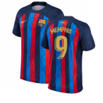 2022-2023 Barcelona Home Shirt (Ladies) (MEMPHIS 9)