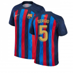 2022-2023 Barcelona Home Shirt (Ladies) (SERGIO 5)