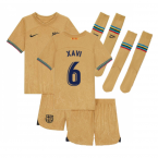 2022-2023 Barcelona Little Boys Away Kit (XAVI 6)
