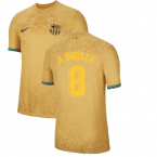 2022-2023 Barcelona Vapor Away Shirt (A INIESTA 8)