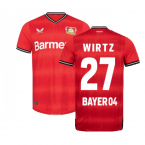 2022-2023 Bayer Leverkusen Home Shirt (Kids) (WIRTZ 27)