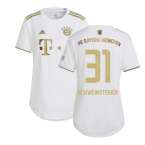 2022-2023 Bayern Munich Away Shirt (Ladies) (SCHWEINSTEIGER 31)