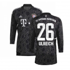 2022-2023 Bayern Munich Home Goalkeeper Shirt (Black) (ULREICH 26)