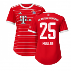 2022-2023 Bayern Munich Home Shirt (Ladies) (MULLER 25)